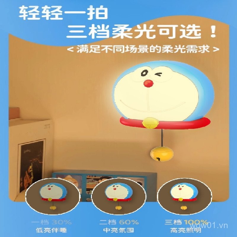 Bán Tinkerbell Mèo Hoạt Hình Sáng Tạo Pating Đèn Ngủ Phòng Ngủ Đầu Giường Trang Trí Không Khí Ánh Sáng Trẻ Em Cô Gái Phòng Mặt Dây Chuyền