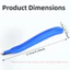 GETVOW Staple Remover Stick, Thiết kế đầu từ tính Tạo điều kiện Bộ sưu tập Dụng cụ tháo ghim chuyên nghiệp, Dụng cụ tháo ghim ABS kiểu bút tiện dụng Văn phòng