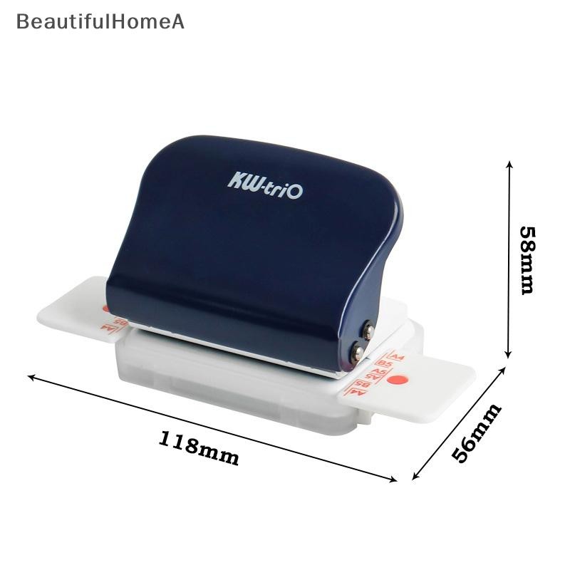 BeautifulHomeA 6 lỗ Punch Notebook Lỗ tròn Máy đục lỗ tiêu chuẩn Giấy đục lỗ cho A4 A5 VN