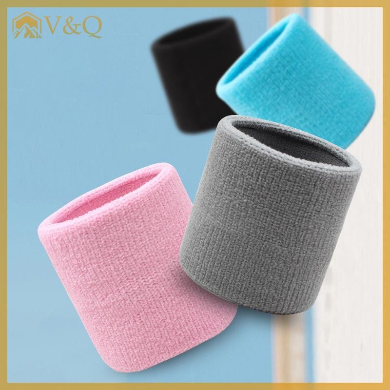 Littleloves1 Cotton Cổ Tay Hỗ Trợ Dây Đeo Tay Thể Thao Nẹp Mồ Hôi Vòng Tay Quần Vợt Bảo Vệ Dây Đeo Thể Dục Chạy Mồ Hôi Tập Gym EN