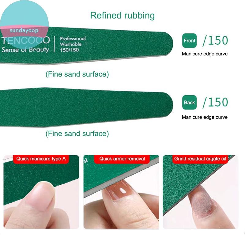 Sund Nail File, Nail Sand Strip, Dải Chà Đặc Biệt Cho Làm Móng Tay, Đánh Bóng Và Đánh Bóng, Sponge Tumble Strip Tool VN