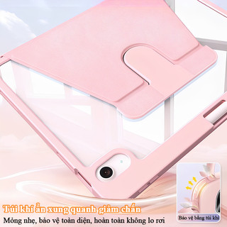 Ốp Samsung Tab chống sốc, xoay đa năng, có khe bút – Dành cho S7 S8 S9 S10 S11 FE A9 A9+ A11 A11+ 8.7 11 12.4 13 inch