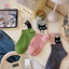 Hwetr Hoạt Hình Màu Sắc Dễ Thương Phù Hợp Với Tất Cotton Polyester Giữa Ống Tất Thoáng Khí Mồ Hôi Thấm Hút Thể Thao Tất Ngọt Ngào Học Sinh Mới