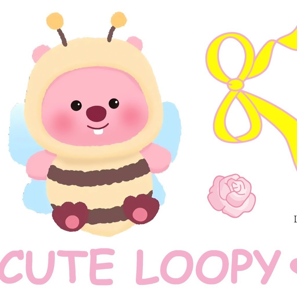 Loopy xe máy nhãn dán hoạt hình hải ly nhãn dán trang trí xe máy xe máy nhãn dán chống thấm nước