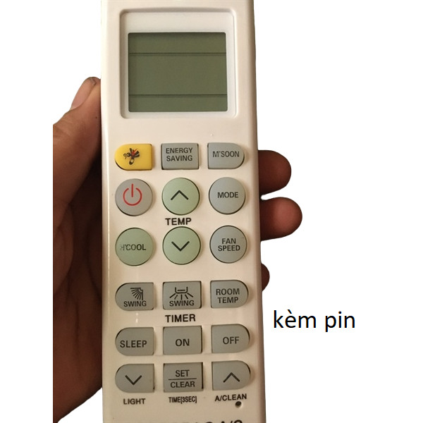 Điều khiển từ xa điều hòa LG (con ong)-kèm pin-tay đầu bấm điều hòa LG con ong