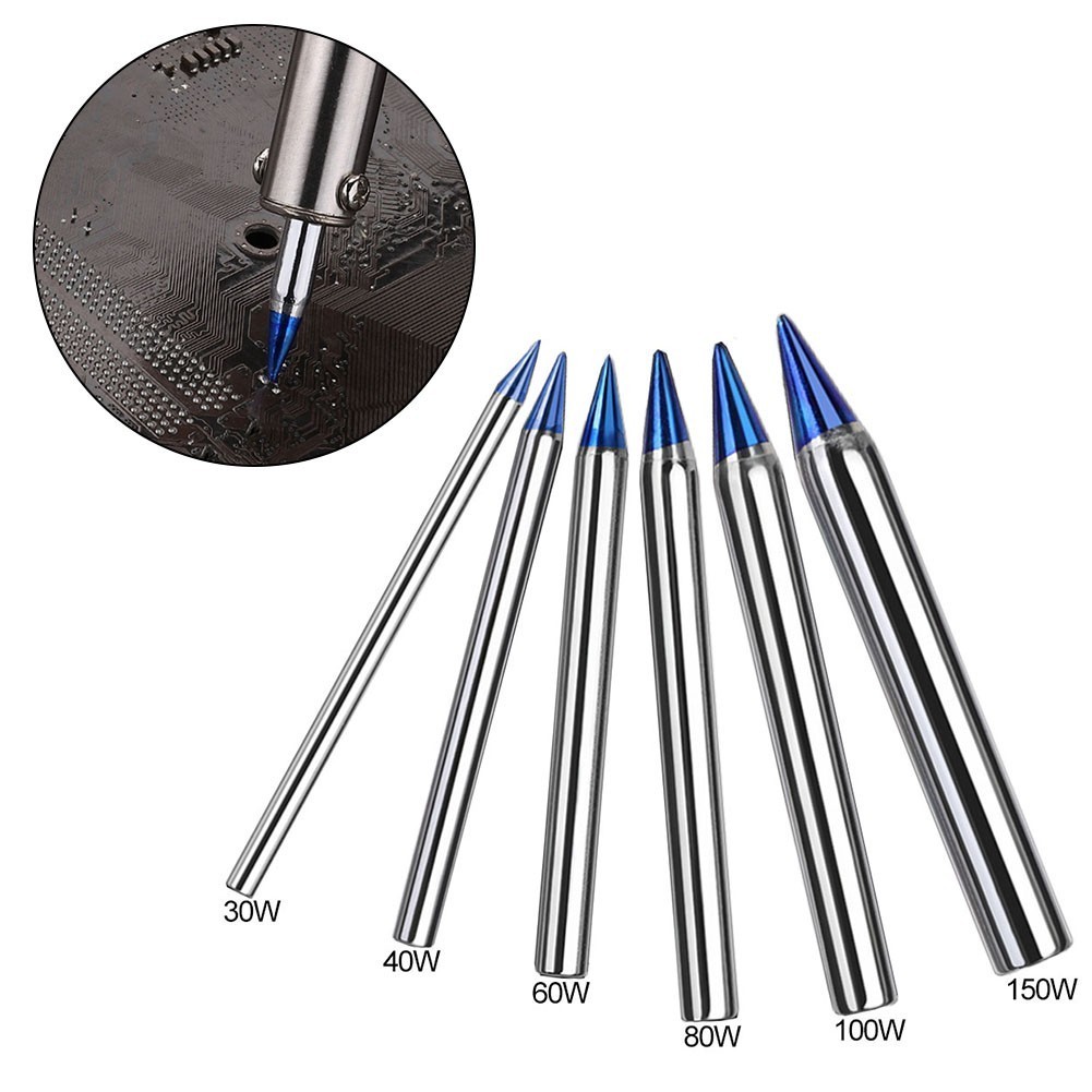Zzvn30-150w Đầu hàn mũi nhọn màu xanh Thiết bị hàn nhiệt bên ngoài