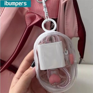 Ibumpers Túi lưu trữ cáp trong suốt Lưu trữ di động / Phụ kiện trang trí