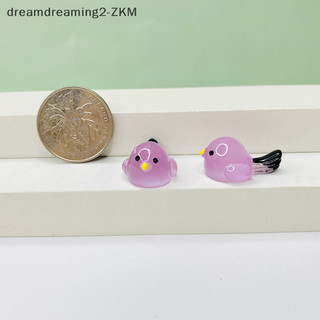 [dreamdreaming] 5 Chiếc Chim Nhựa Dạ Quang Chim Trang Trí Sân Vườn Cổ Tích Bức Tượng Nhỏ Chim Microlandscape Phụ Kiện DIY [zkm]