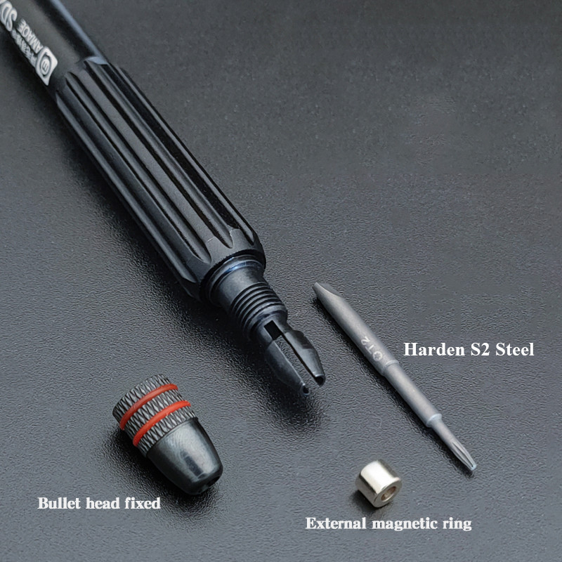 AMAOE SD2 Tua Vít Từ Tính Chính Xác S2 Thép Bit Vít Driver Cho iPhone Android Máy Tính Bảng Điện Thoại Di Động Mở Dụng Cụ Sửa Chữa