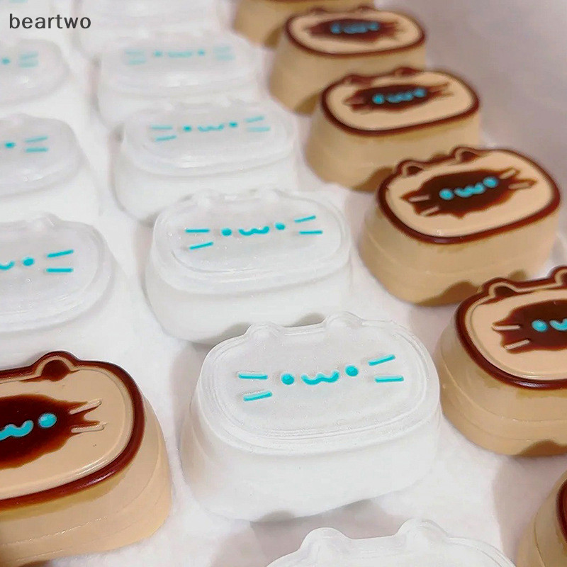 < Beartwo > 4 Khoang Bánh Phô Mai Khuôn Silicon DIY Sô Cô La Bánh Ngọt Bánh Nướng Bánh Trang Trí Dụng Cụ Nhà Bếp Khuôn Nướng Đẹp