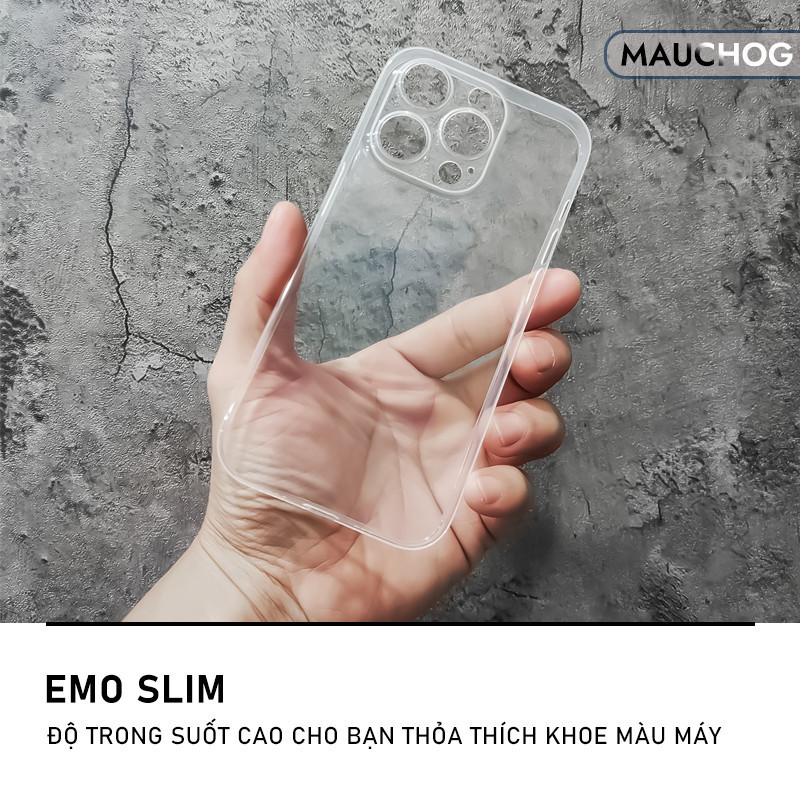 Ốp Siêu Mỏng 0.3mm Chất Liệu PP Không Ố Vàng Bảo Vệ Camera Cho Điện Thoại iPhone 17 Pro Max 16 15 14