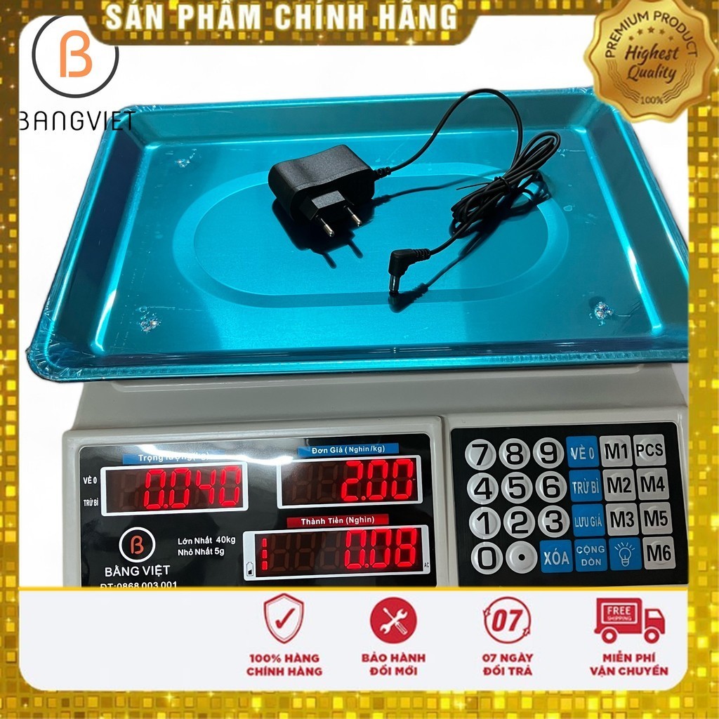 Cân điện tử tính tiền, cân hải sản, rau củ 30/40kg NEWTECH - Cân Báng ...