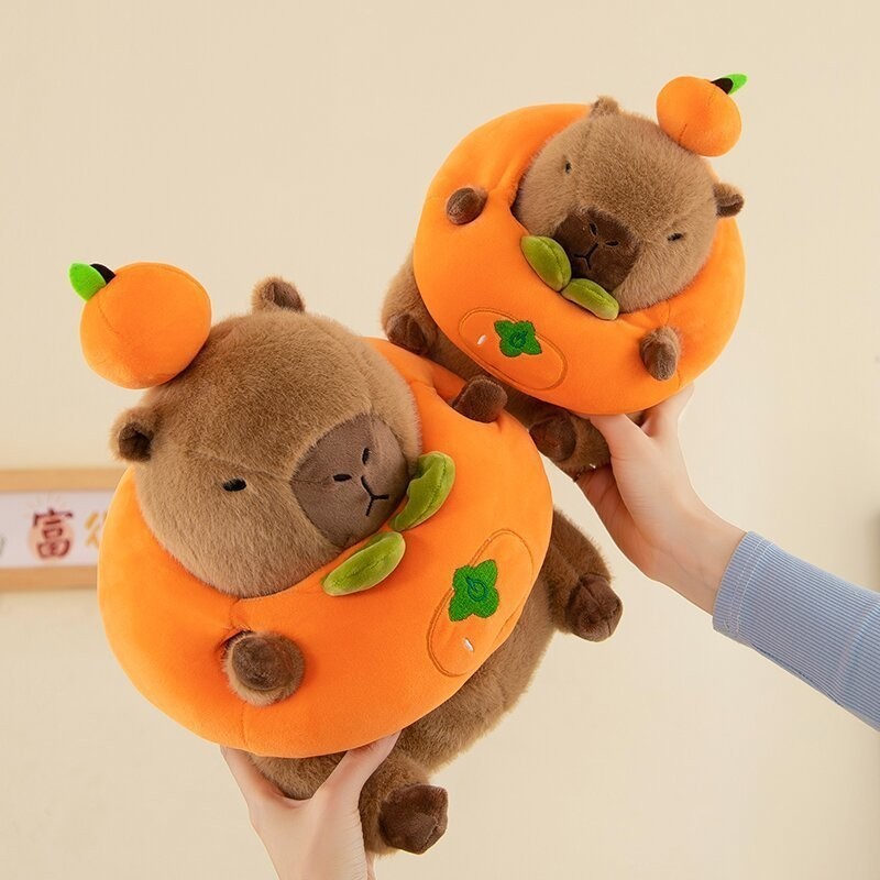 Capybara Cam Capybara Đeo Phao Cam Dễ Thương