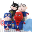 YT4 Hoạt Hình Crayon Shin-chan Người Nhện Batman Siêu Nhân Captain America Sang Trọng Búp Bê Quà Tặng Cho Bạn Gái Đồ Chơi Nhồi Bông