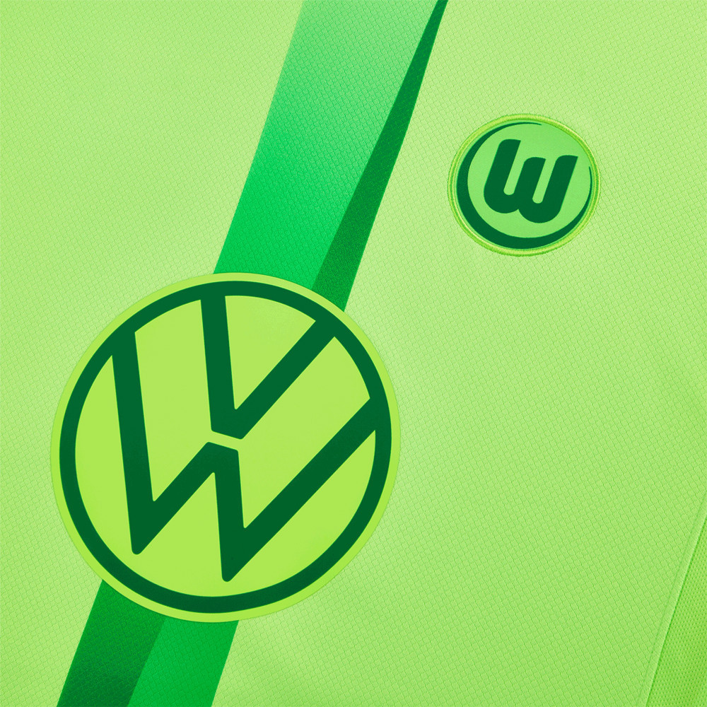 [Sy3] 2024-2025 Bundesliga League VfL Wolfsburg sân nhà Áo thun bóng đá không số Trẻ em Người lớn Plus Size