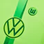 2024-2025 Bundesliga League VfL Wolfsburg sân nhà Áo thun bóng đá không số Trẻ em Người lớn Plus Size