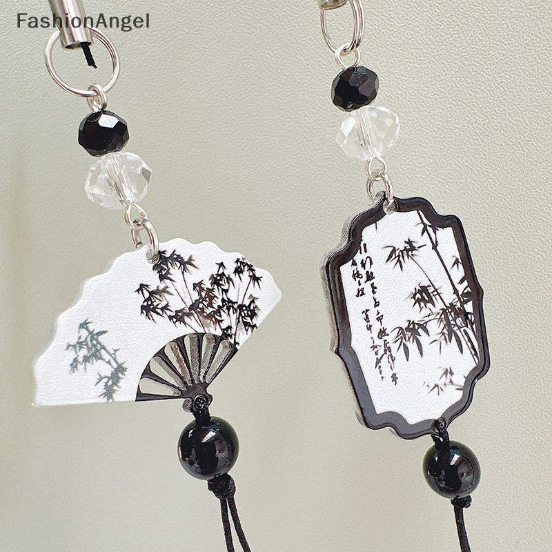 Fashionangel Phong Cách Trung Hoa Dây Điện Thoại Chống Mất Retro sel Pend