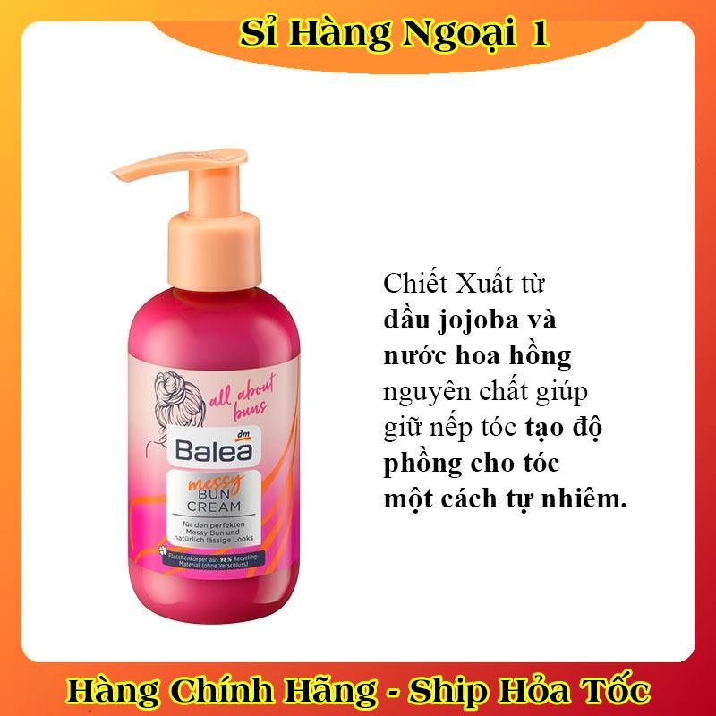 Bộ Kem làm phồng tóc, bột phồng tóc, xịt nước hoa tóc, dưỡng tóc Balea của Đức- Nội địa Đức Đủ Bill