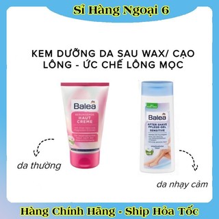 [ Hàng Đức ] Kem dưỡng sau wax,cạo lông Balea hàng nội địa Đức