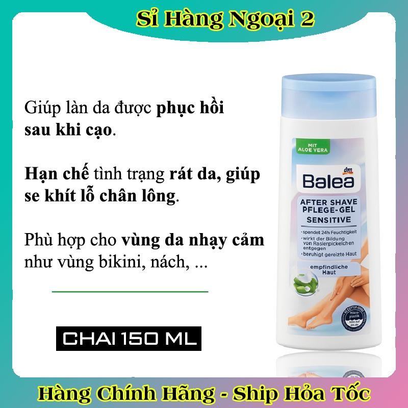 KEM ỨC CHẾ LÔNG MỌC - KEM DƯỠNG DA SAU WAX LÔNG - SAU CẠO LÔNG BALEA ĐỨC 125ML
