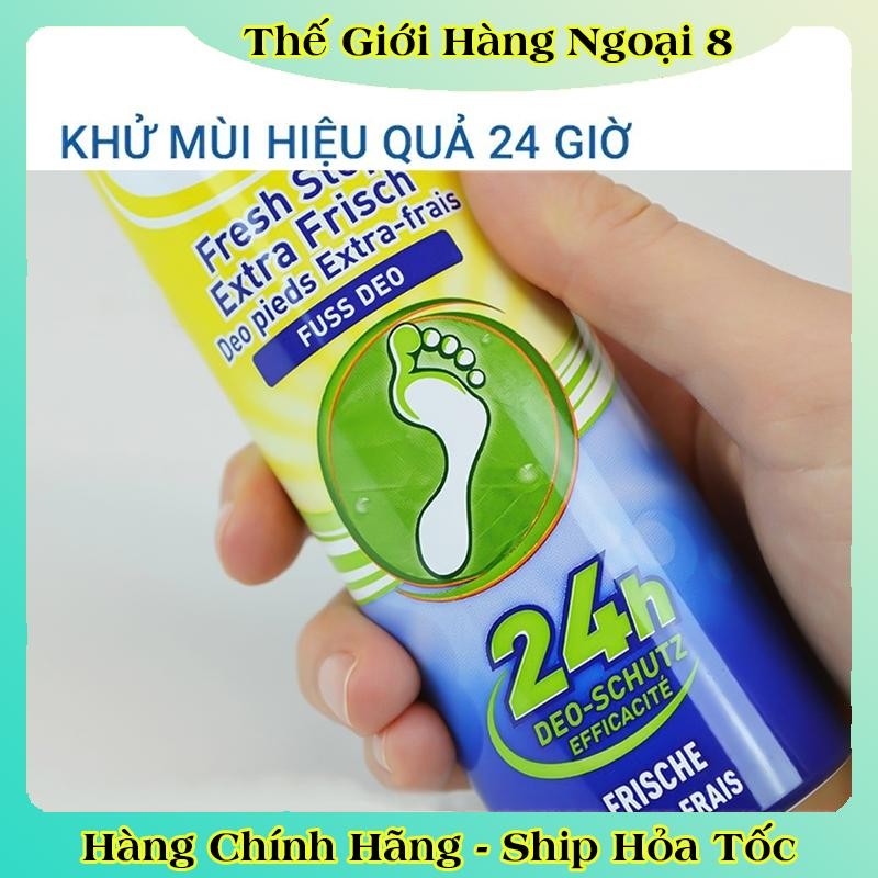 [DATE MỚI] Xịt khử mùi hôi chân và giày Scholl – Nội địa Đức Đủ Bill