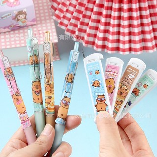 Set Bút Chì Bấm Kèm Ngòi Hình Capybara 3