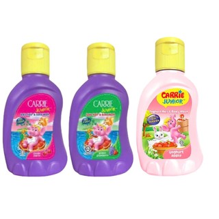 (Mini size 30g) 3 Chai Sữa Tắm Gội Cho Bé Carrie Junior 30g