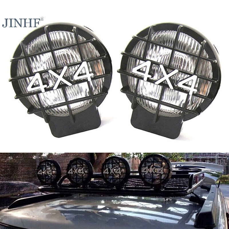 Jinhf 1X 5.5 "4X4 Tròn Off Road Trắng Lái Xe Haen ATV Đèn Sương Mù Spotlight HOT