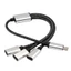 BTM Thay Thế USB C Nam Sang 3 USB C Nữ Adapter Nối Dài 11 8in