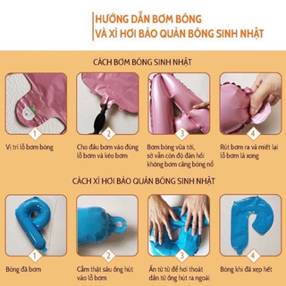 Giá hủy diệt! Combo bong bóng Myd.23 đẹp, đa mẫu – trang trí chuẩn sang