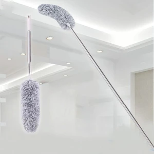 Chổi Quét Trần Nhà Bằng Sợi Cán Dài Xếp Gọn 2m8 - Chổi Quét Bụi Đa Năng Rút Xoay 360 Độ FE123