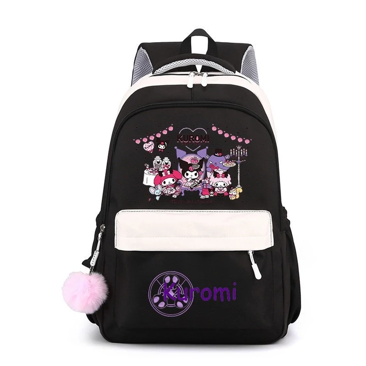 Unisex Cute Canvas Backpack – for School – 2