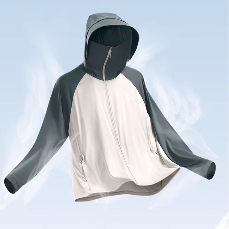 Ảnh CAMEL CROWN Ngoài Trời Sợi Chính Hãng Chống Nắng Quần Áo Nam Nữ Áo Khoác Ánh Sáng Chống Tia Cực Tím 1