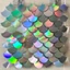 GAVESTO Sequin Panel Trang trí tường, Vòi hoa sen cho bé Trang trí sinh nhật Phông nền sequin, Đám cưới Shimmer Cá Cân hình ảnh Phông nền
