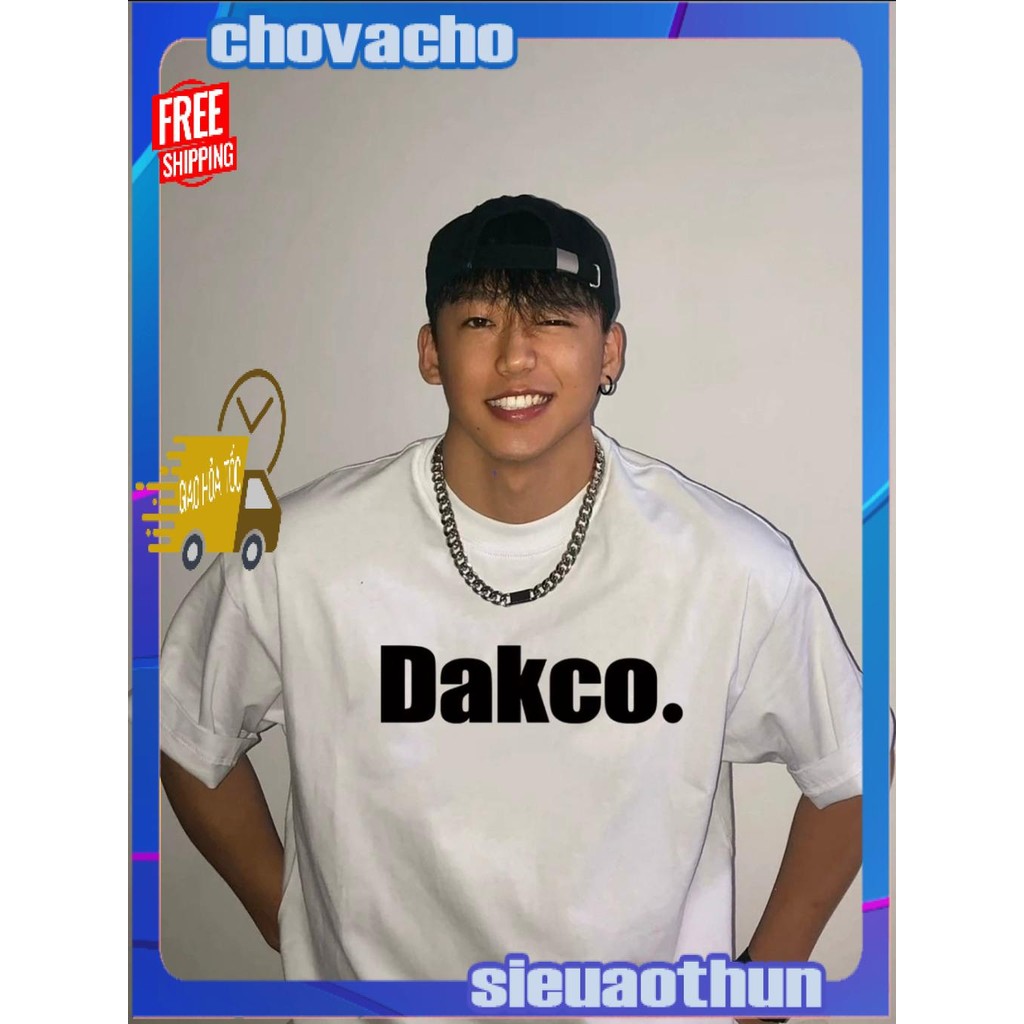 Áo thun Stee Cổ tròn DAKCO Localbrand ICVCVNI Unisex