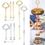 Giá đỡ bánh TOPTOOLCX, Giá đỡ đĩa bánh 2 tầng 3 tầng, Khay xếp tầng bằng hợp kim kẽm Phần cứng Tiệc cưới