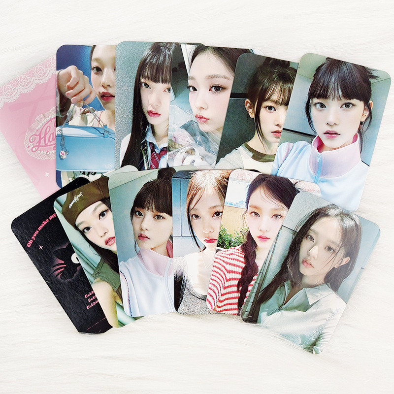 5-10 Cái / bộ NJ Làm Thế Nào Ngọt Ngào Siêu Nhiên Lomo Cards Bunions WEVERSE Photocards HAERIN HANNI MINJI DANIELLE HYEIN SOLO Ảnh Bưu Thiếp Kpop YM