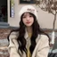 Mũ dệt kim CHEESELY, Mũ beanie dày dễ thương, Thời trang mềm mại Y2K Slouchy Bonnet dành cho nam nữ