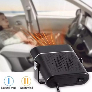 Quạt sưởi ô tô CHEESELY, Quạt sưởi điện di động 150W, Demister tiện lợi 2 trong 1 bền bỉ