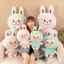 PS1 Dễ Thương Labubububu Búp Bê Sang Trọng Quà Tặng Ngày Lễ Tình Nhân Cho Bạn Gái Bé Đồ Chơi Làm Nhẹ Nhà Trang Trí Ném Gối Đồ Chơi nhồi bông SP1