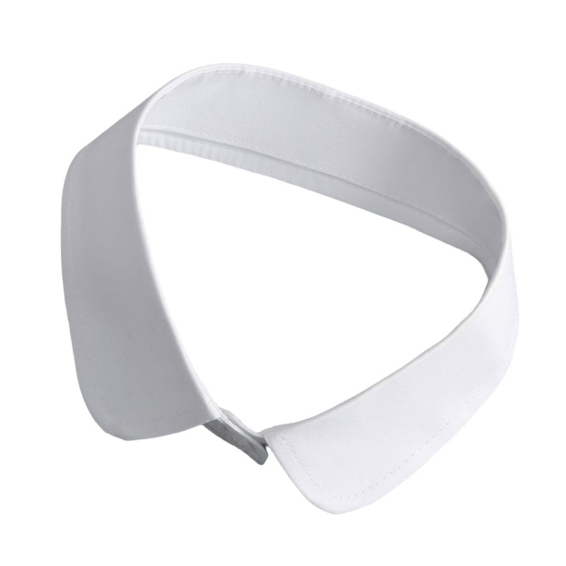 Coo Sọc Cổ Giả Cho Người Lớn Unisex Có Thể Tháo Rời Ve Áo Giả Cổ Áo Sơ Mi Trang Trọng Cổ Áo Len Phụ Kiện
