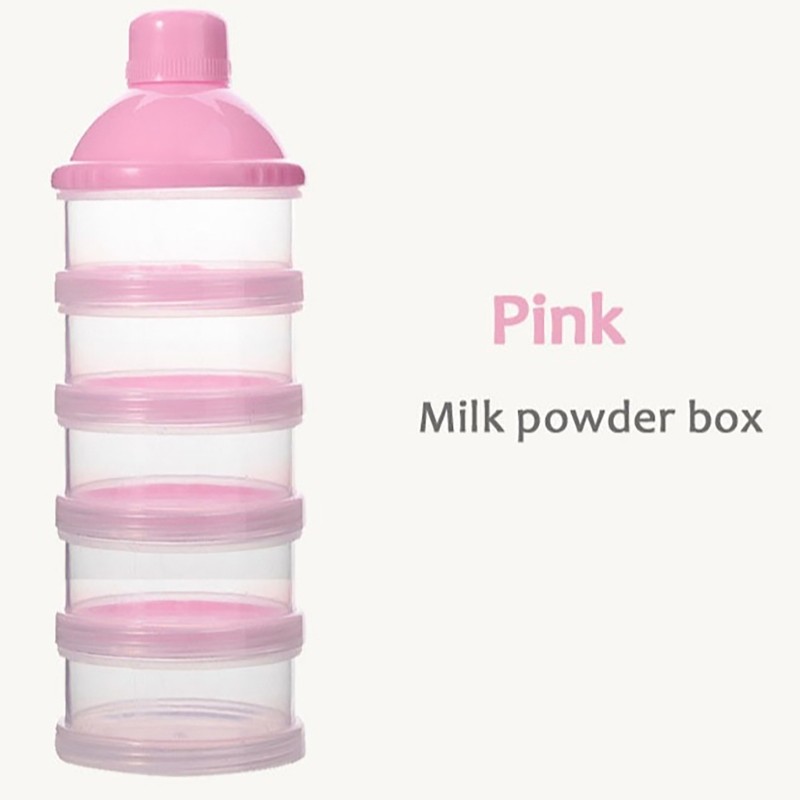 Vision Infant Formula Dispenser với 4 5 ngăn Hộp lưu trữ di động 70mm