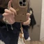 Nhật Bản Và Hàn Quốc Dễ Thương Bow Nâu Mèo Thích Hợp Cho Iphone16 Trường Hợp Điện Thoại Apple 15Promax Mới 14Pro Của Phụ Nữ 13 Bảo Vệ Trường Hợp 12Pro Iphone11