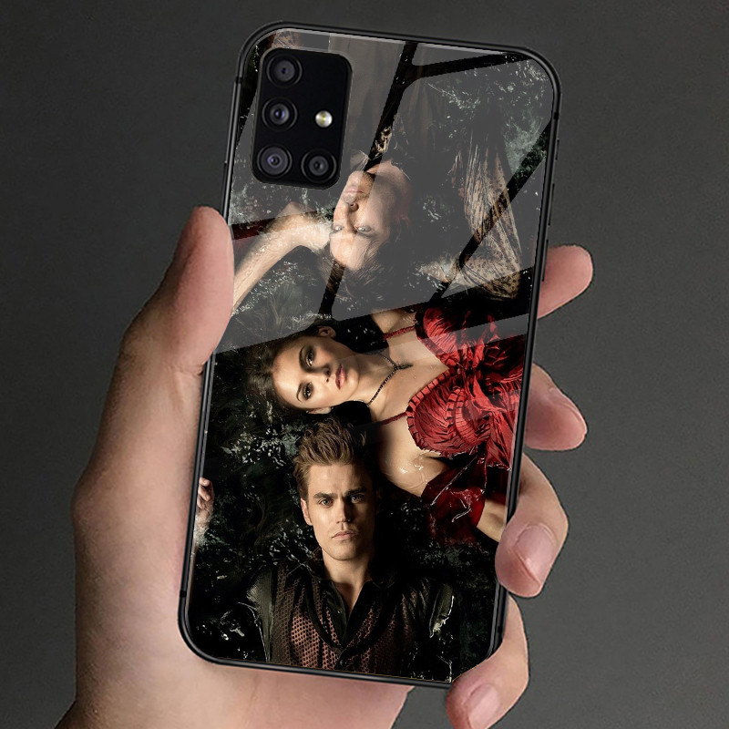 Nhật Ký Ma Cà Rồng Damon Salvatore Kính Cường Lực Ốp Lưng Điện Thoại Samsung Galaxy A11 A14 A20 A30 A22 A32 A33 A34 A40 A42 A51 4G A52 A53 A54 A70 A71 A72 A73 5G Cover