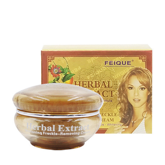Kem dưỡng da mặt Feitting Brightening Lightening Print Brightening Skin Tone Lightening Black Plain Cream 2 trong 1 10.21
