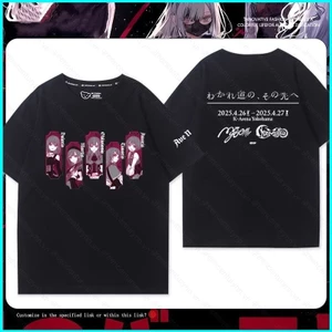 GN BanG Dream Ave Mujica Áo thun Sakiko Togawa Wakaba Mutsumi tay ngắn NG