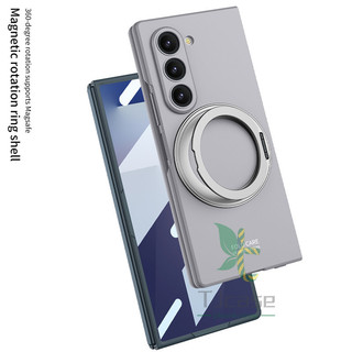 Chân đế 360° Vỏ từ tính xoay được Samsung Galaxy Z Fold 7 Z Fold 6 Vỏ sạc không dây siêu mỏng