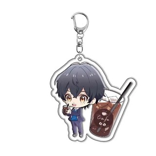 Anime Sasaki And Miyano Keychain Cosplay SASAKI SYUUMEI MIYANO YOSHIKAZU Pendant Car Key Ring Bag Acc