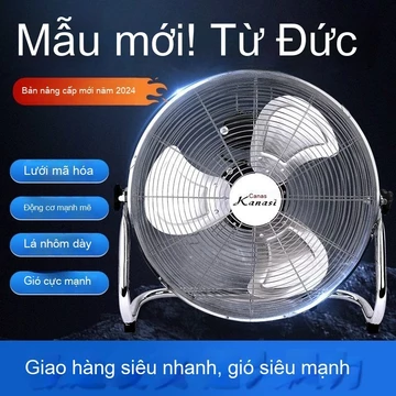 Quạt sàn công nghiệp công suất gió cao, quạt đứng gió mạnh, quạt điện công suất cao cho công trường xây dựng, quạt bàn g