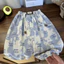 Hàng sẵn có Vận chuyển nhanh Mùa hè Ice Silk Hemp Bloomers Hợp thời trang Rời mát mẻ Hoa thoáng khí Phong cách mỏng Nam Nữ Bé Chống muỗi